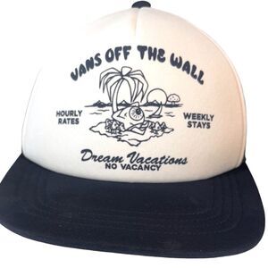 Vans Off The Wall Vintage Trucker Hat- Rare